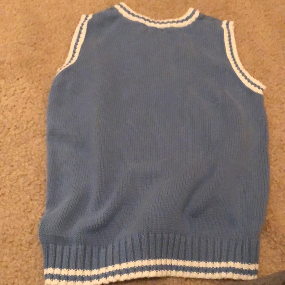 selling Blue sweater vest for $5.00 - Picture 2 of 2